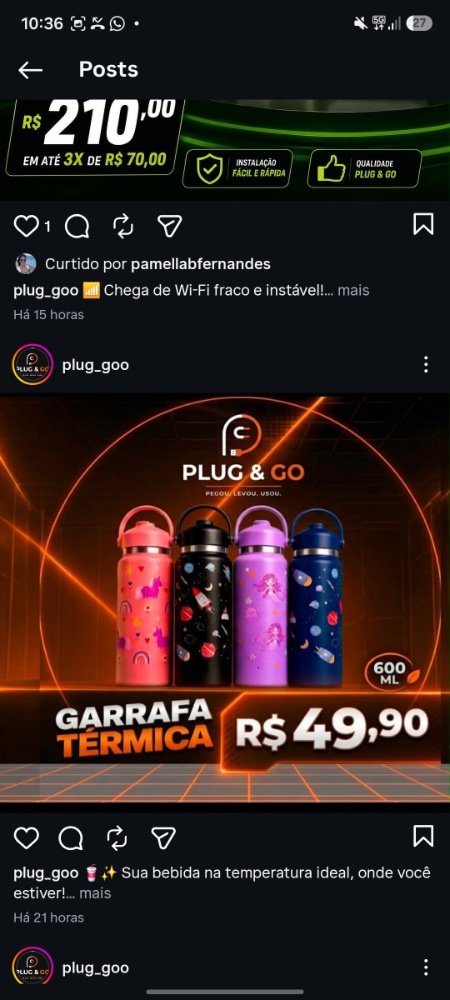 Novidade Plug & Go