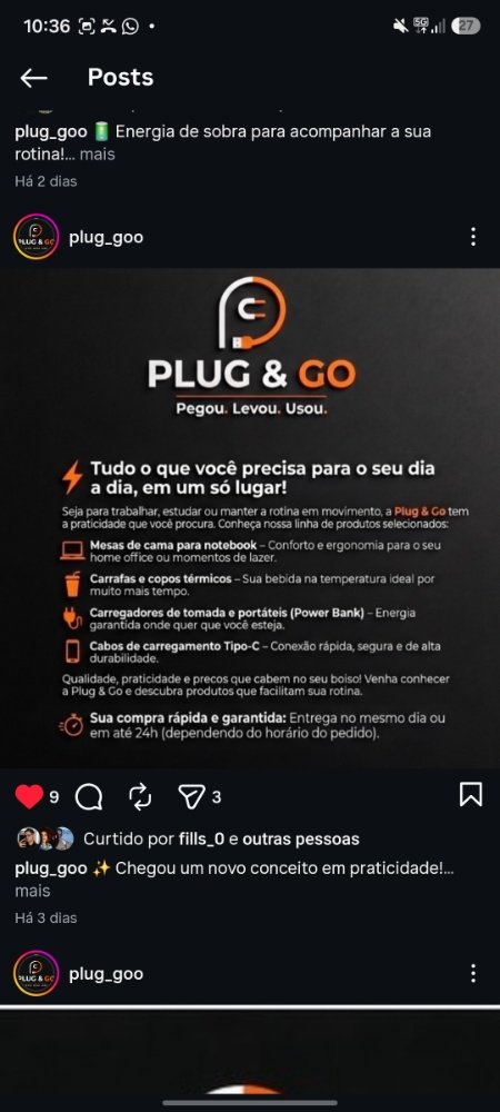Produto Plug & Go